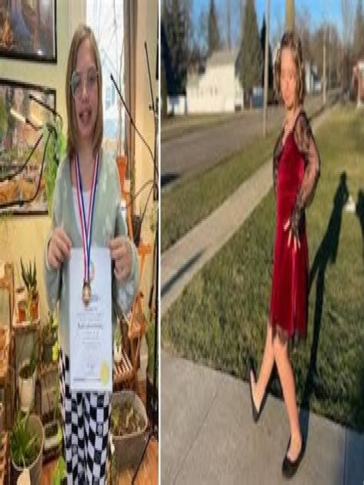 A 10-year-old girl who was teased for her size 10.5 feet is now a mini celeb after snagging a kid's world record