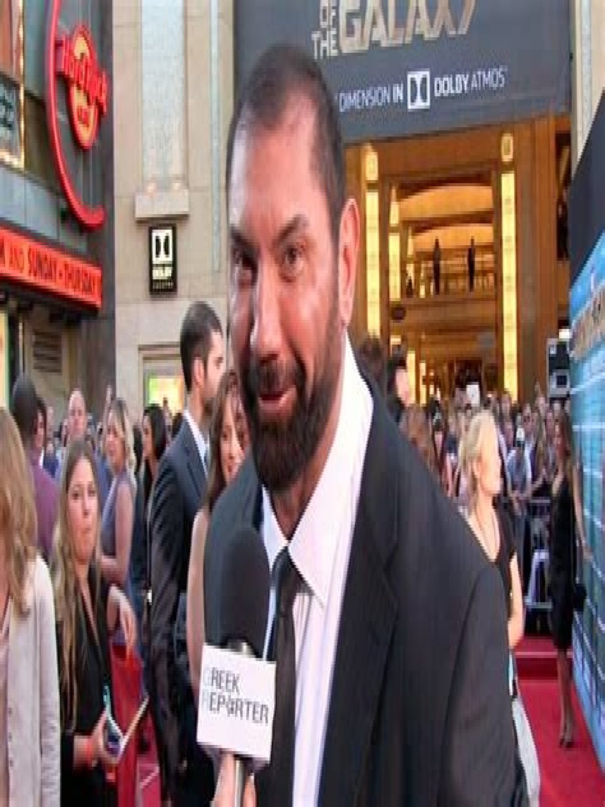 Exploring The Charisma Of Dave Bautista In Greece